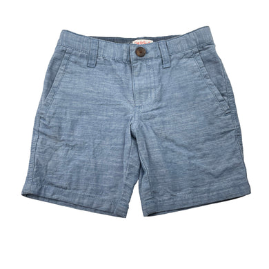 Boys Cat & Jack, blue cotton chino shorts, adjustable, EUC, size 4,  