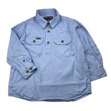 Boys RB SELLARS, COX blue cotton workshirt (light marks), FUC, size 4,  