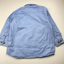 Load image into Gallery viewer, Boys RB SELLARS, COX blue cotton workshirt (light marks), FUC, size 4,  
