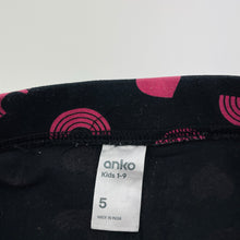 Load image into Gallery viewer, Girls Anko, stretchy bike shorts, elasticated, FUC, size 5,  