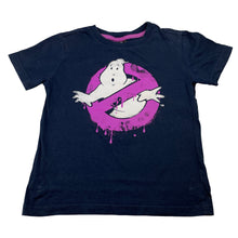 Load image into Gallery viewer, Boys Designworks, navy cotton tee / top, ghost (wash fade), FUC, size 5,  