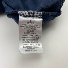 Load image into Gallery viewer, Boys Designworks, navy cotton tee / top, ghost (wash fade), FUC, size 5,  