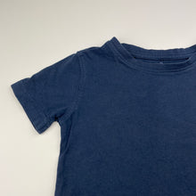 Load image into Gallery viewer, Boys Anko, navy cotton tee / top, GUC, size 3,  