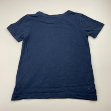 Load image into Gallery viewer, Boys Anko, navy cotton tee / top, GUC, size 3,  