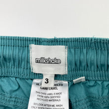 Load image into Gallery viewer, Boys Milkshake, lightweight cotton shorts, elasticated, GUC, size 3,  