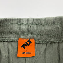 Load image into Gallery viewer, Boys TILT, khaki cotton shorts, elasticated, FUC, size 7,  