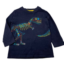 Load image into Gallery viewer, Boys GAP, embroidered cotton long sleeve top, dinosaur (wash fade), FUC, size 2,  