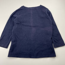 Load image into Gallery viewer, Boys GAP, embroidered cotton long sleeve top, dinosaur (wash fade), FUC, size 2,  
