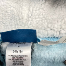 Load image into Gallery viewer, Unisex Pekkle, fleece dressing gown / bath robe, EUC, size 6,  