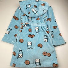 Load image into Gallery viewer, Unisex Pekkle, fleece dressing gown / bath robe, EUC, size 6,  