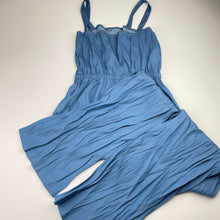 Load image into Gallery viewer, Girls lightweight, summer jumpsuit, inside leg: 65cm, EUC, size 11-12,  