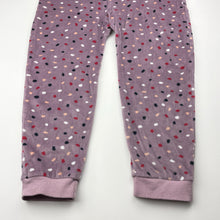 Load image into Gallery viewer, Girls Anko, fleece all-in-one pyjamas / sleepsuit, GUC, size 6,  