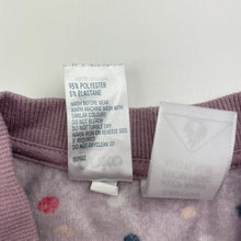 Load image into Gallery viewer, Girls Anko, fleece all-in-one pyjamas / sleepsuit, GUC, size 6,  