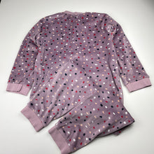 Load image into Gallery viewer, Girls Anko, fleece all-in-one pyjamas / sleepsuit, GUC, size 6,  
