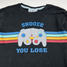Load image into Gallery viewer, Boys Anko, cotton long sleeve pyjama top, gaming, GUC, size 12,  