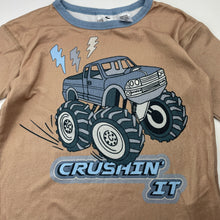 Load image into Gallery viewer, Boys Cotton On, soft feel long sleeve pyjama top, monster truck, EUC, size 6,  
