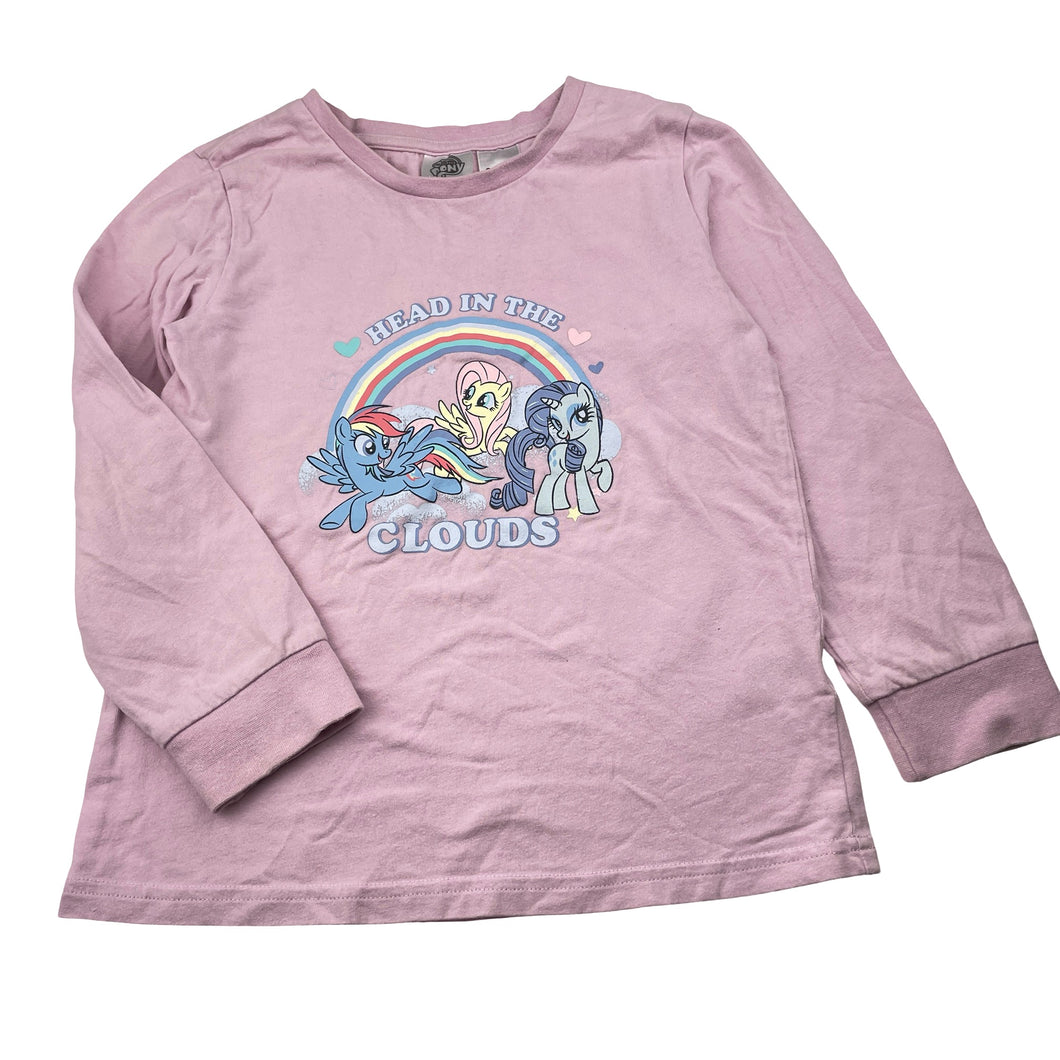 Girls MY LITTLE PONY, cotton long sleeve pyjama top, GUC, size 6,  