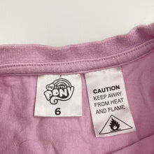 Load image into Gallery viewer, Girls MY LITTLE PONY, cotton long sleeve pyjama top, GUC, size 6,  