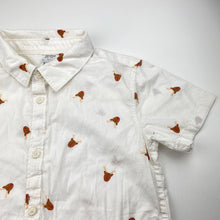Load image into Gallery viewer, Boys Anko, cotton Christmas short sleeve shirt, EUC, size 7,  