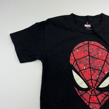 Load image into Gallery viewer, Boys MARVEL, SPIDERMAN cotton tee / top, size XL, armpit-armpit: 35cm, GUC, size 7-8,  