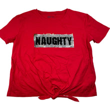 Load image into Gallery viewer, Girls Anko, flip-sequin Christmas cotton tee / top, EUC, size 14,  