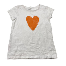 Load image into Gallery viewer, Girls Anko, cotton tee / top, heart, GUC, size 7,  