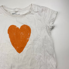 Load image into Gallery viewer, Girls Anko, cotton tee / top, heart, GUC, size 7,  