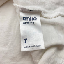 Load image into Gallery viewer, Girls Anko, cotton tee / top, heart, GUC, size 7,  