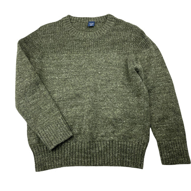 Boys GAP, khaki knit cotton sweater / jumper, EUC, size 5,  