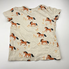 Load image into Gallery viewer, Girls Target, organic cotton tee / top, unicorns, GUC, size 5,  