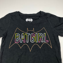 Load image into Gallery viewer, Girls DC Comics, BATGIRL tee / top (wash fade), FUC, size 7,  