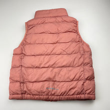 Load image into Gallery viewer, Girls UNIQLO, pink puffer vest / sleeveless jacket , FUC, size 5-6,  