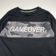 Load image into Gallery viewer, Boys BAUHAUS, cotton long sleeve tee / top, GUC, size 8,  