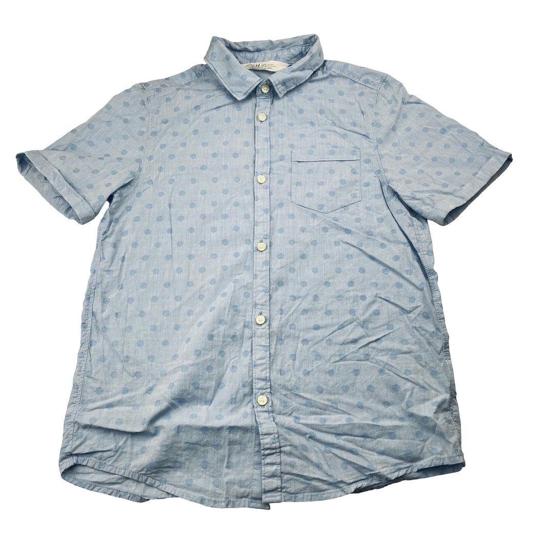 Boys H&M, lightweight cotton short sleeve shirt, EUC, size 10,  