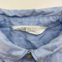 Load image into Gallery viewer, Boys H&amp;M, lightweight cotton short sleeve shirt, EUC, size 10,  