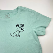 Load image into Gallery viewer, Girls Clothing &amp; Co, cotton tee / top, dog, EUC, size 10,  