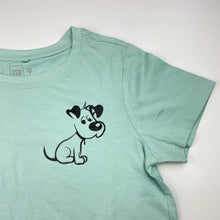 Load image into Gallery viewer, Girls Clothing &amp; Co, cotton tee / top, dog, EUC, size 9,  