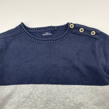 Load image into Gallery viewer, Boys Next, knitted cotton sweater / jumper, car, EUC, size 5-6,  