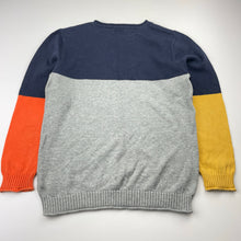 Load image into Gallery viewer, Boys Next, knitted cotton sweater / jumper, car, EUC, size 5-6,  