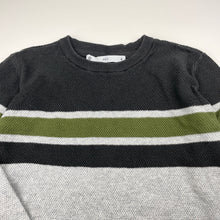 Load image into Gallery viewer, Boys Target, knitted cotton sweater / jumper (light marks cuffs), FUC, size 6,  