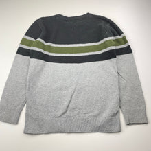 Load image into Gallery viewer, Boys Target, knitted cotton sweater / jumper (light marks cuffs), FUC, size 6,  