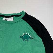 Load image into Gallery viewer, Boys KID, cotton long sleeve pyjama top, dinosaur, EUC, size 7,  