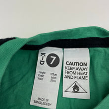 Load image into Gallery viewer, Boys KID, cotton long sleeve pyjama top, dinosaur, EUC, size 7,  