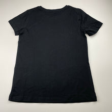 Load image into Gallery viewer, Girls Clothing &amp; Co, black cotton tee / top, dog, EUC, size 9,  