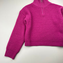 Load image into Gallery viewer, Girls MATALAN, cropped knit sweater / jumper, GUC, size 9,  