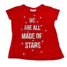 Load image into Gallery viewer, Girls Mango, red cotton tee / top, GUC, size 8,  