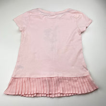 Load image into Gallery viewer, Girls Tutu's &amp; Tambourines, embroidered cotton tee / top, EUC, size 9,  