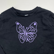 Load image into Gallery viewer, Girls Brilliant Basics, cotton long sleeve tee / top, butterfly, EUC, size 5,  