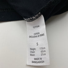 Load image into Gallery viewer, Girls Brilliant Basics, cotton long sleeve tee / top, butterfly, EUC, size 5,  