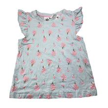 Load image into Gallery viewer, Girls KID, floral organic cotton pyjama top, EUC, size 5,  